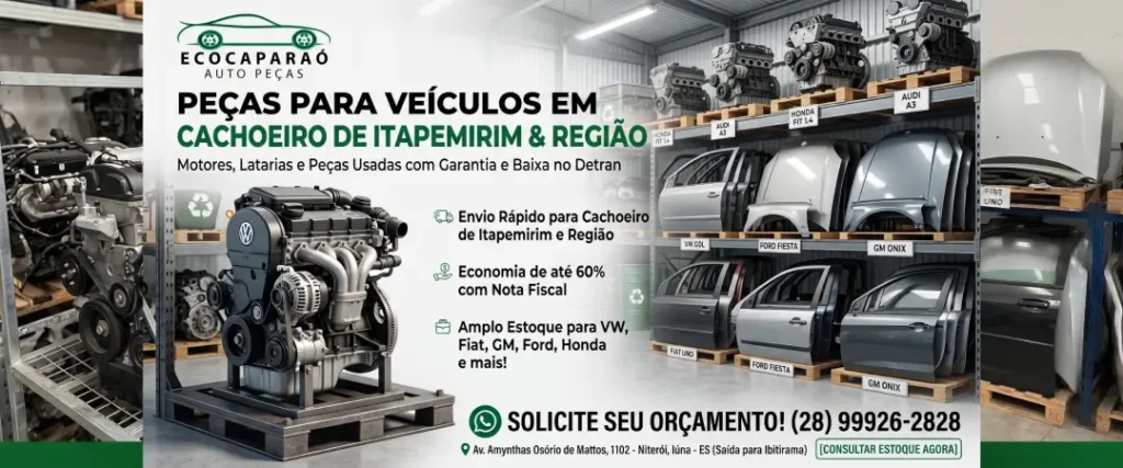 Peças Para Veículos em Cachoeiro do Itapemirim